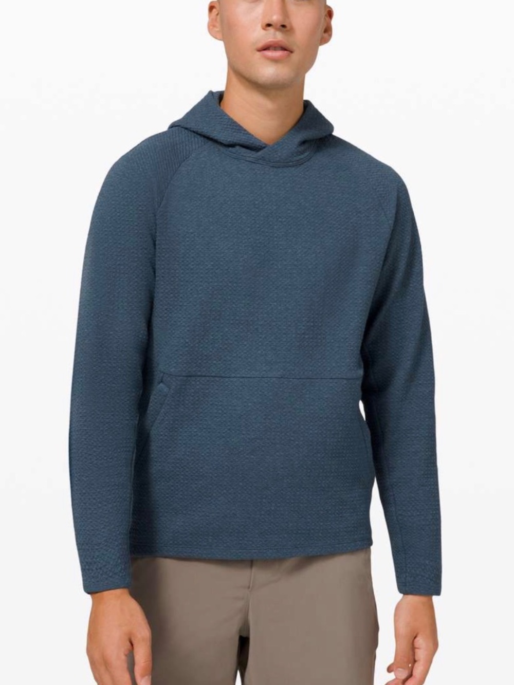 Lululemon At Ease Hoodie Heathered Iron Blue